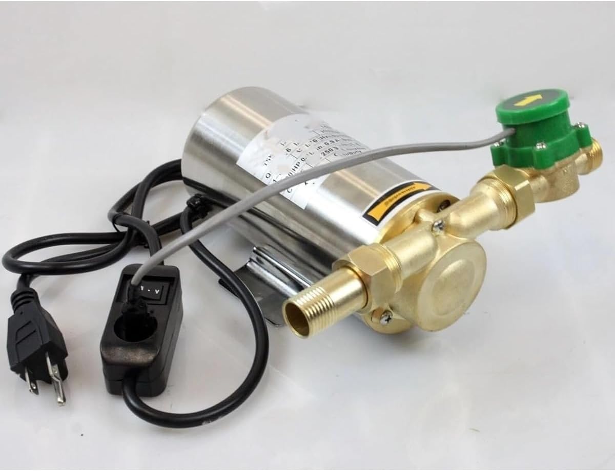 Replacement for Self Priming 90W Automatic Shower Washing Machine Water Booster Pump Stainless OEM