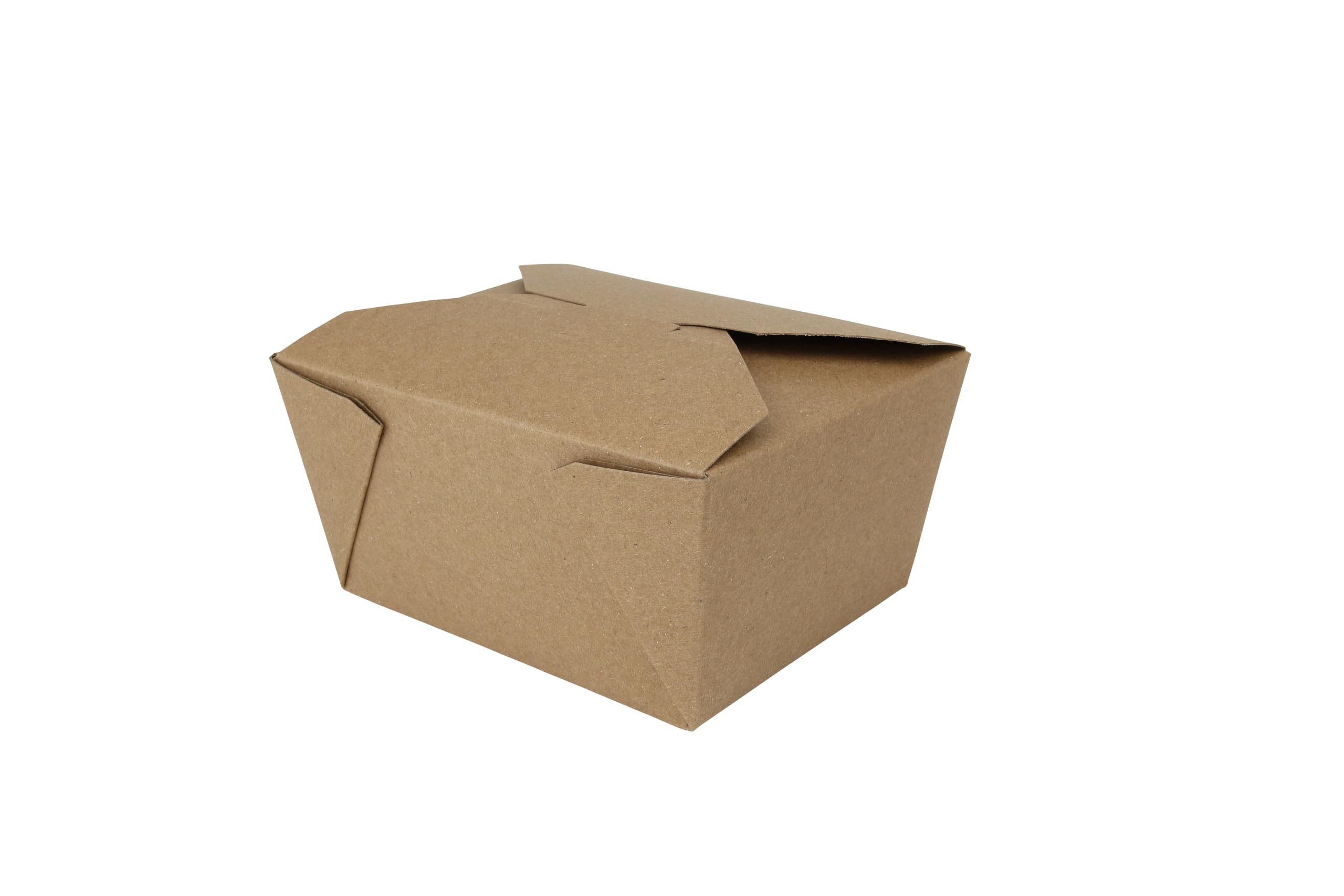 Contenitori per alimenti da asporto, in carta kraft marrone, 850,5 g, adatti al microonde, resistenti alle perdite, confezione da 50