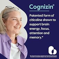 Vista 2 de BESTVITE Cognizin Citicoline 500 mg (120 cápsulas vegetarianas) (60 x 2) - Nootrópico de colina premium estudiado clínicamente - Sin estearatos