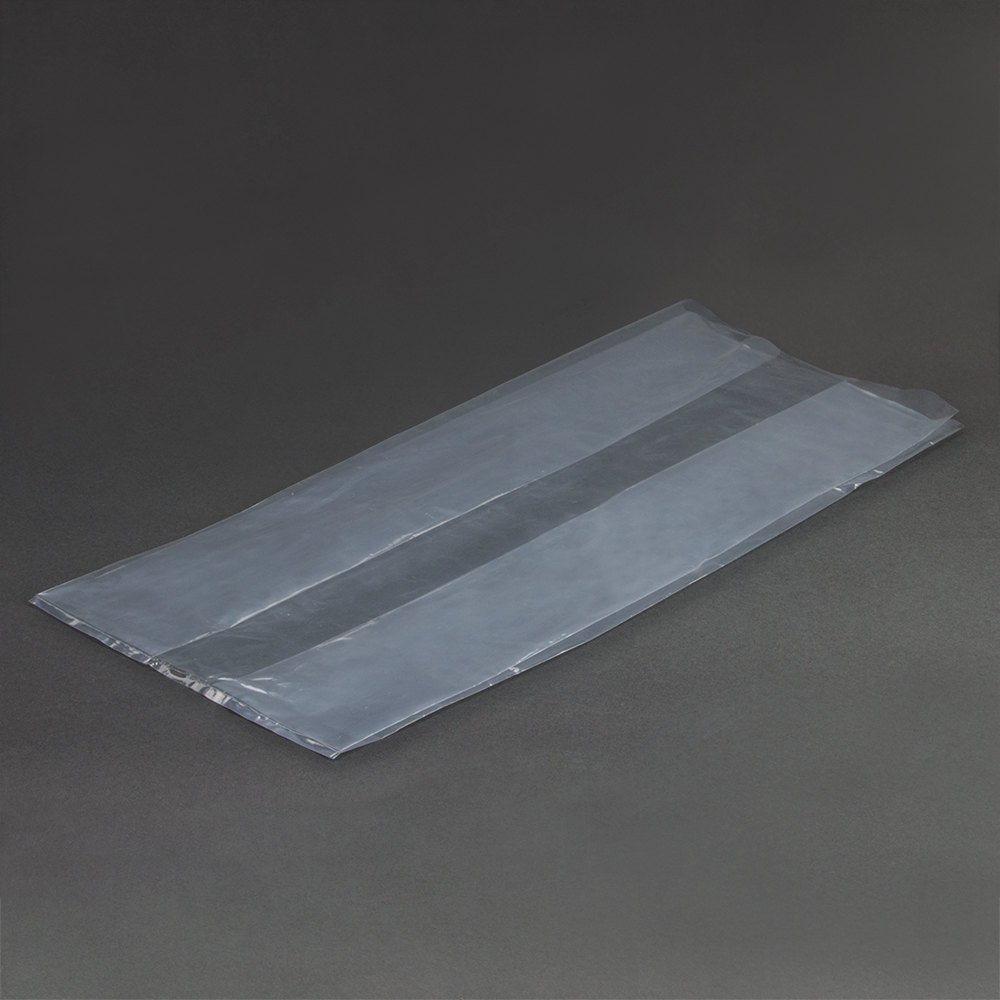LK Packaging 10" x 8" x 24" 2 mil LDPE Gusset Bag, 500/CS