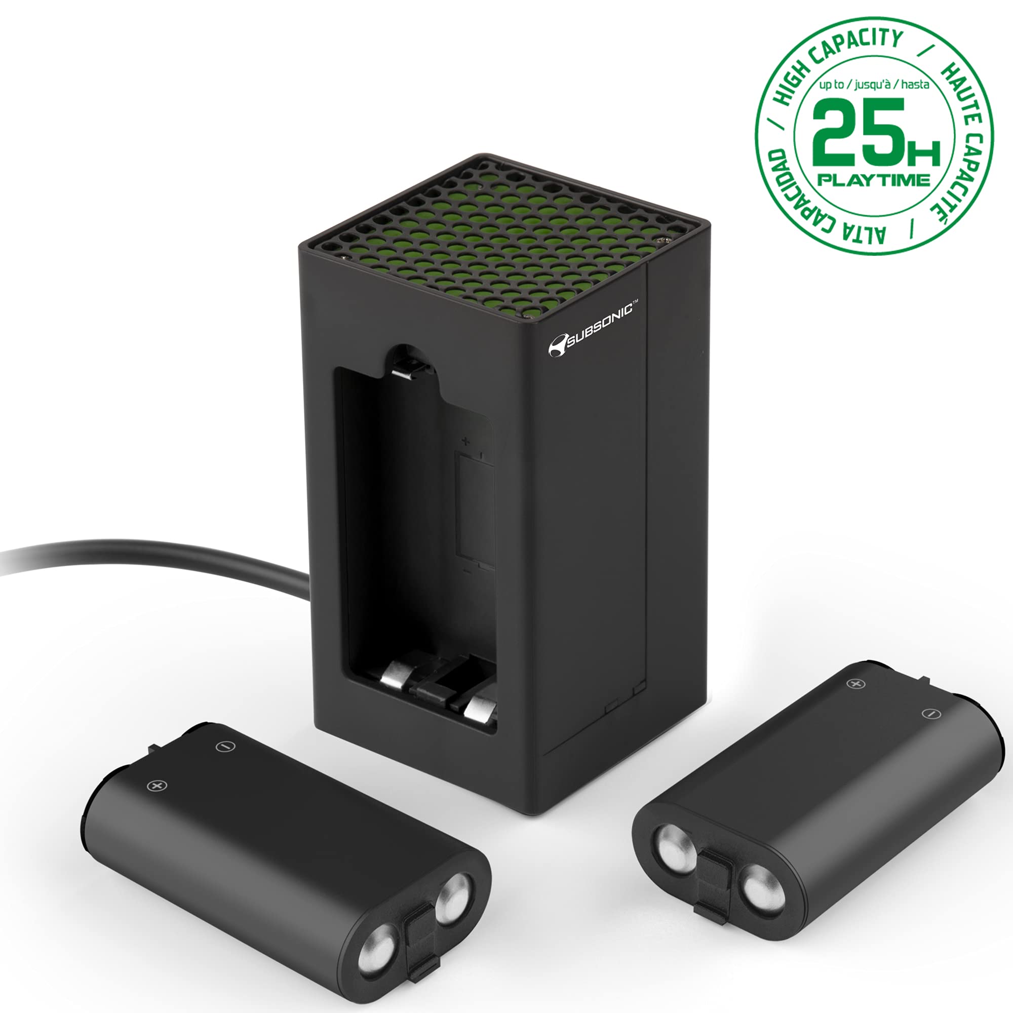 Subsonic - Pack de 2 batteries pour manette Xbox Serie X