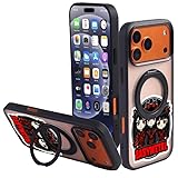 ベビーメタル Babymetal IPhone 17/17air/17pro/17promaxケース iPhone 17/17air/17pro/17promaxカバー 360°回転CD スタンド開閉テスト マグセーフ 横縦両立 角度自由調整高耐久性 透明 おしゃれ 兼用性