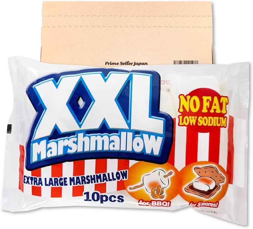 Amazon.co.jp: アンディ XXL マシュマロ 10個入 PSJBOX ジャンボサイズ