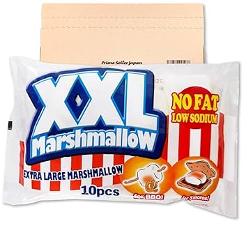 Amazon.co.jp: アンディ XXL マシュマロ 10個入 PSJBOX ジャンボ