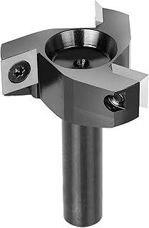 SpeTool Spoilboard Surfacing Router Bit , 1/2 inch Shank 2 Inch Cutting Diameter, Extra Long Planing Router Bit for Wood Slab Flattening Mill