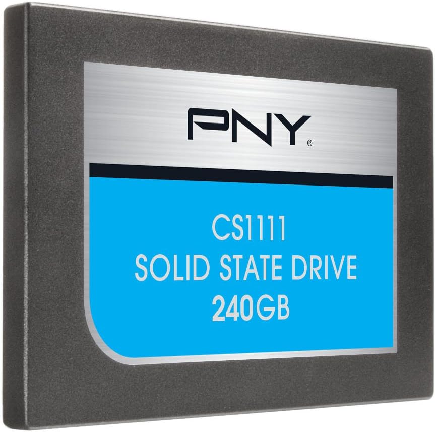 PNY 240GB CS1111 Internal 2.5 inch SATA III Value Solid State Drive (SSD7CS1111-240-RB)