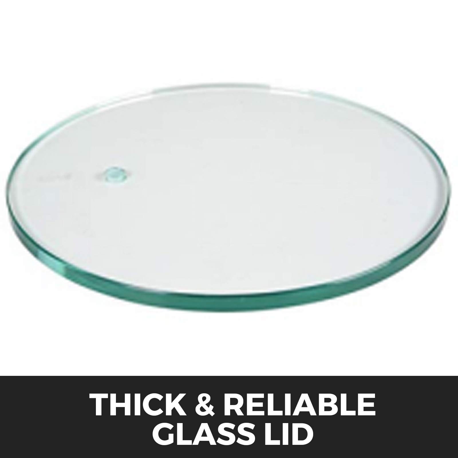 Bestauto Vacuum Chamber 3 Gallon Vacuum Degassing Chamber Glass Lid