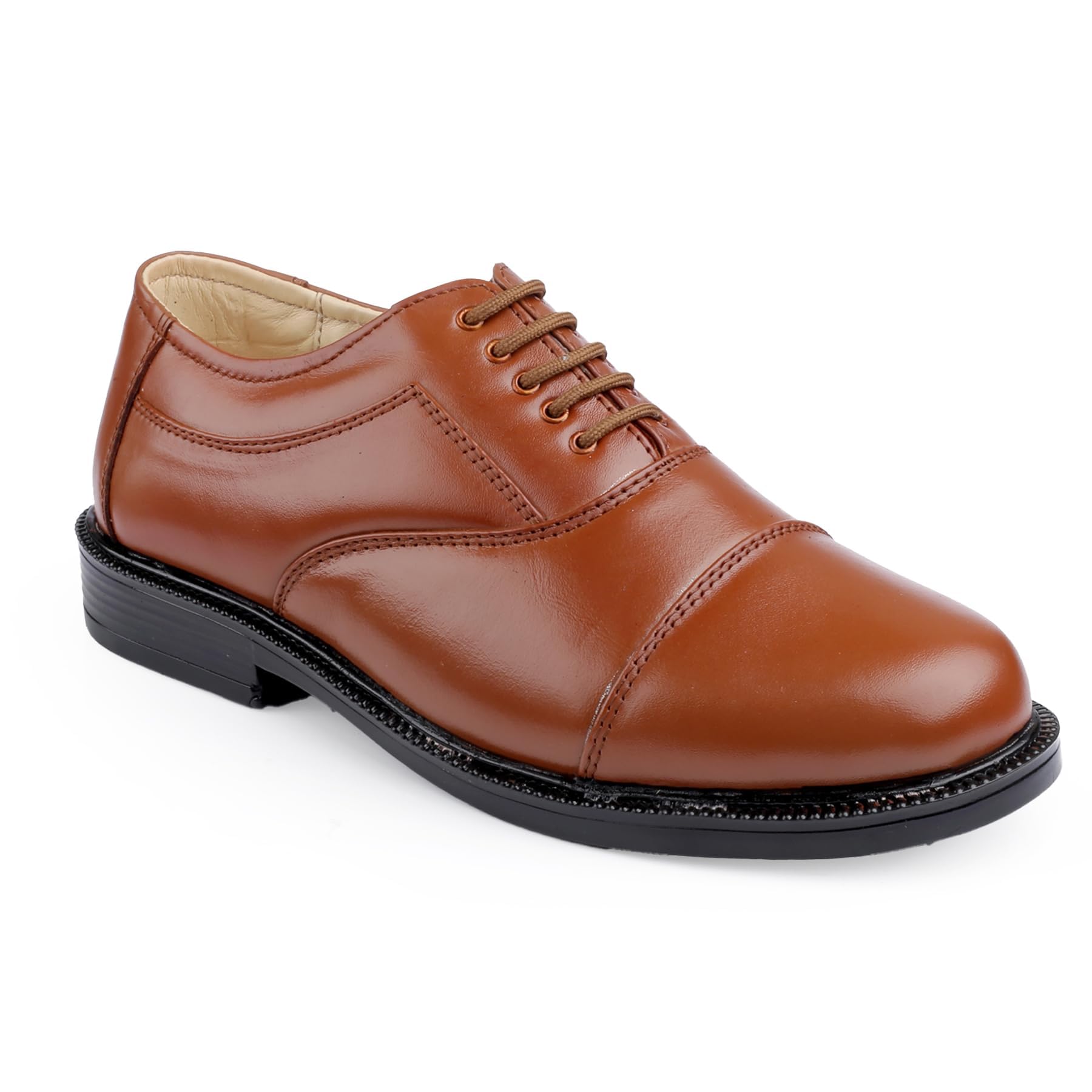 LEATHERSOFTY Mens Police Oxford Shoes Tan Color PU Sole (B077PJCYT9) Amazon Price History, Amazon Price Tracker