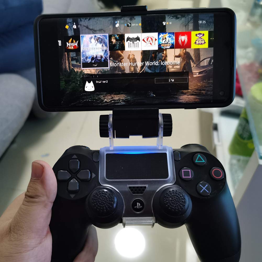 Ps4 Controller Phone Mount Clip Mobile Holder Stand Smartphone Game Clamp for PS4 Controller