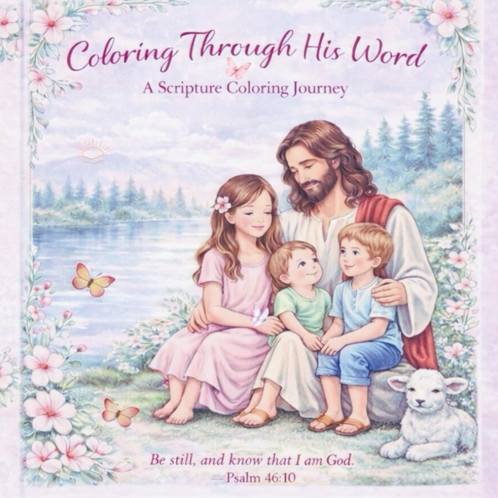 Coloring Through His Word: A Scripture Coloring Journey