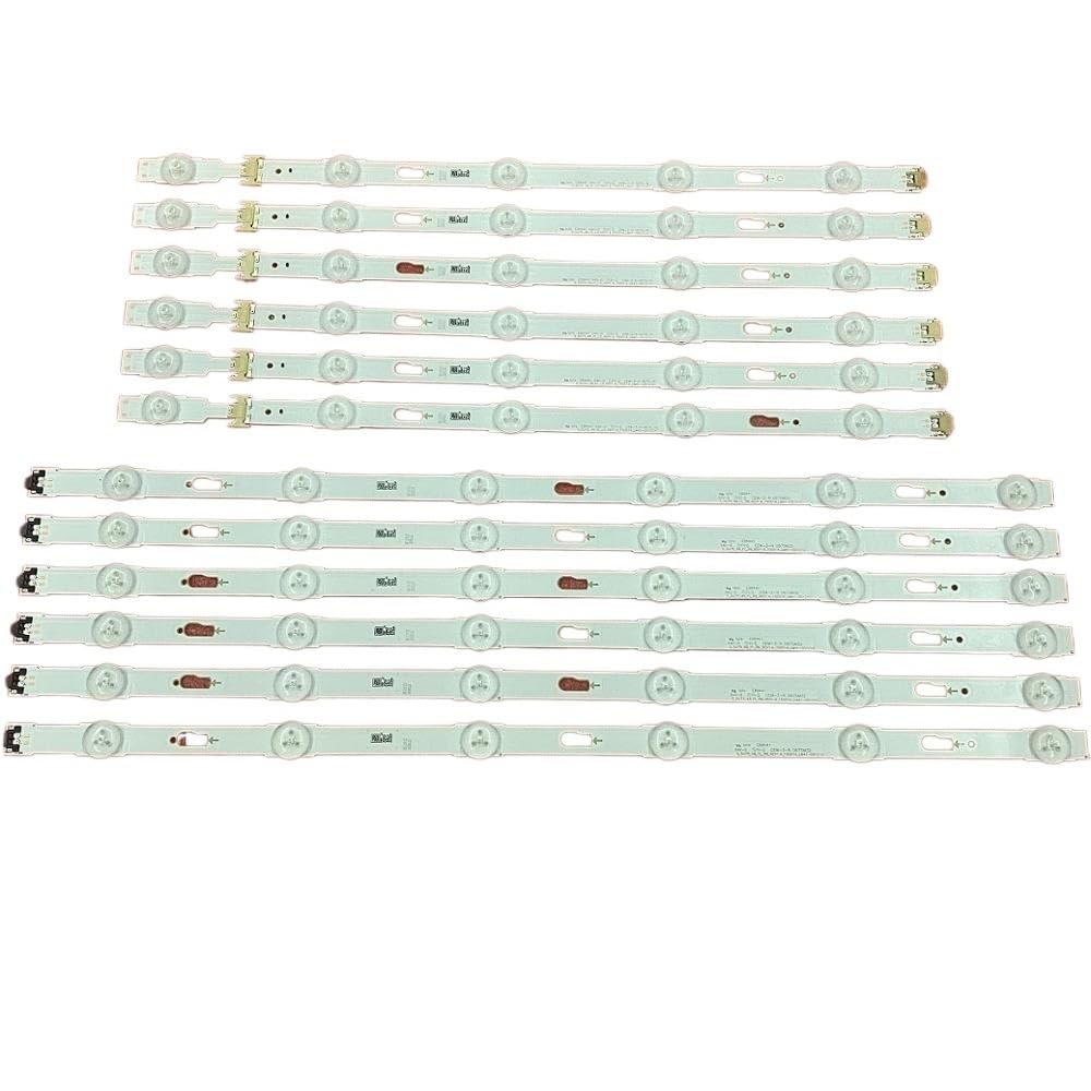 Bande LED Compatible Fit for Samsung UE48JU7500T UE48JU6060K UE48JU7500U UE48JU6400 UE48JU6000 UE48JU6100 BN96-34793A 34794A V5DU-480DCA-R1
