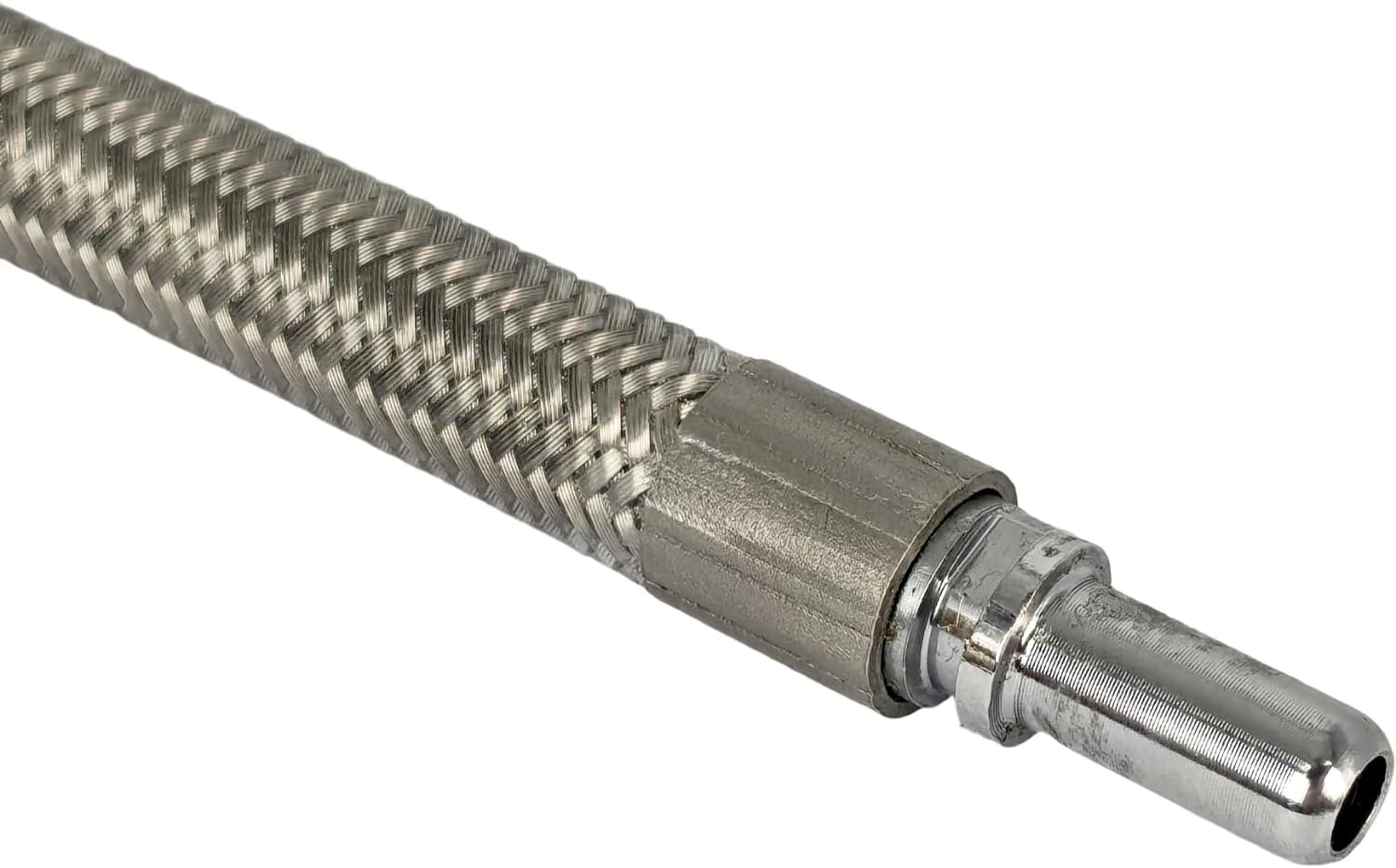 EZROAD 62905-08 Stainless Upgraded EFI Fuel Line Compatible with Harley Davidson 2008-2011 Touring Bagger FLHT FLHTC FLHTCU FLHTK Electra Glide, FLHX Street Glide, FLTR FLTRU FLTRX Road 6290508 Gas