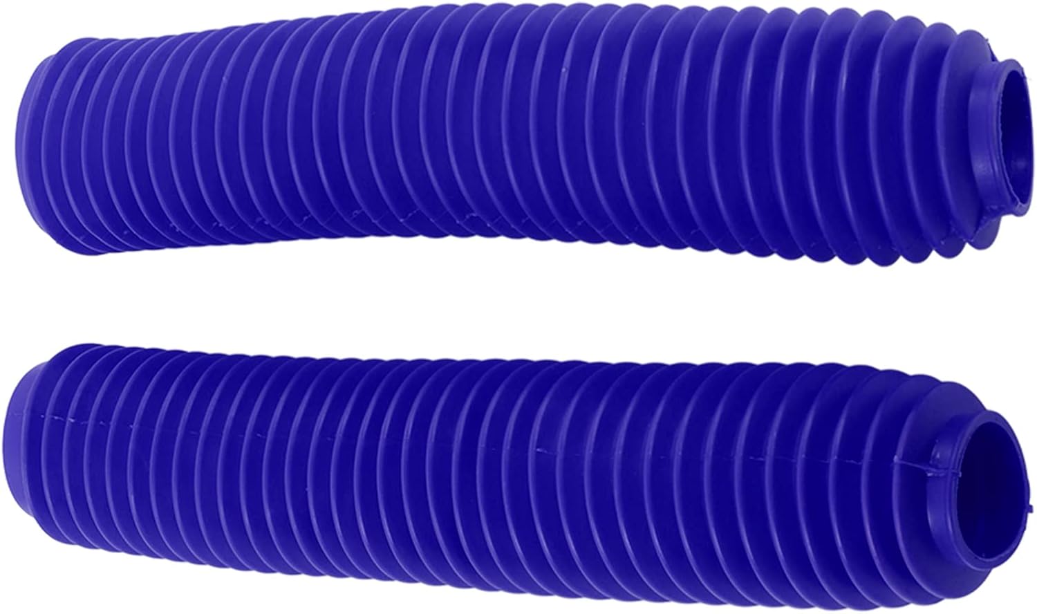 Front Fork Cover, Fydun 1 Pair Motorcycle Front Fork Shock Boots Dust Cover Replacement for RM125 DR250 DRZ400 400(Blue)