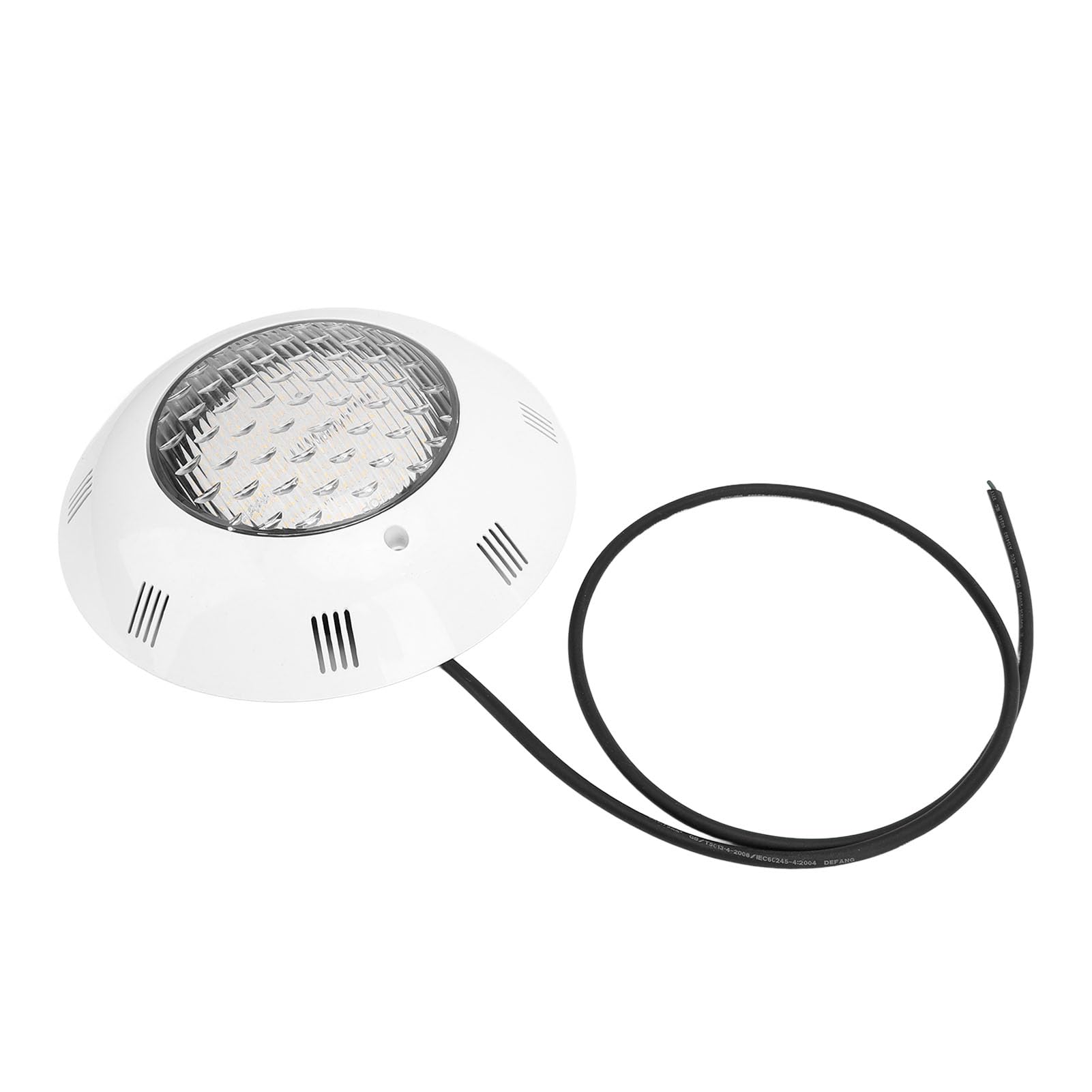 Chrees Luces de piscina LED de alto brillo IP68 Impermeable para paisaje de iluminación subacuática, material ABS duradero (Warmwhite 9W)