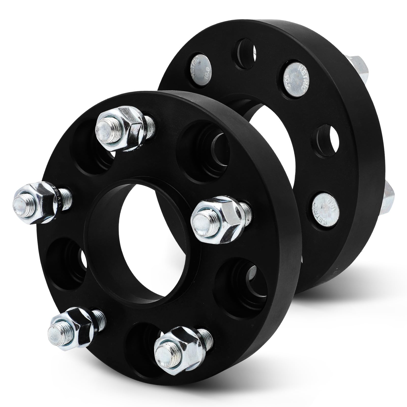 SCITOO 2Pcs 5x4.5 Wheel Spacers 1 inch for Nissan Black Wheel Adapters