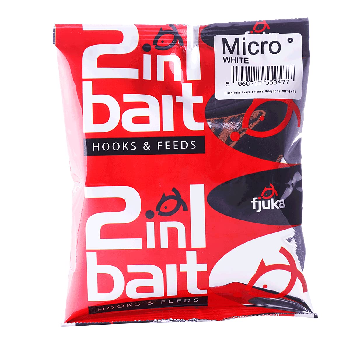 Fjuka Micros 2in1 Bait, 3 mm pellet size, White