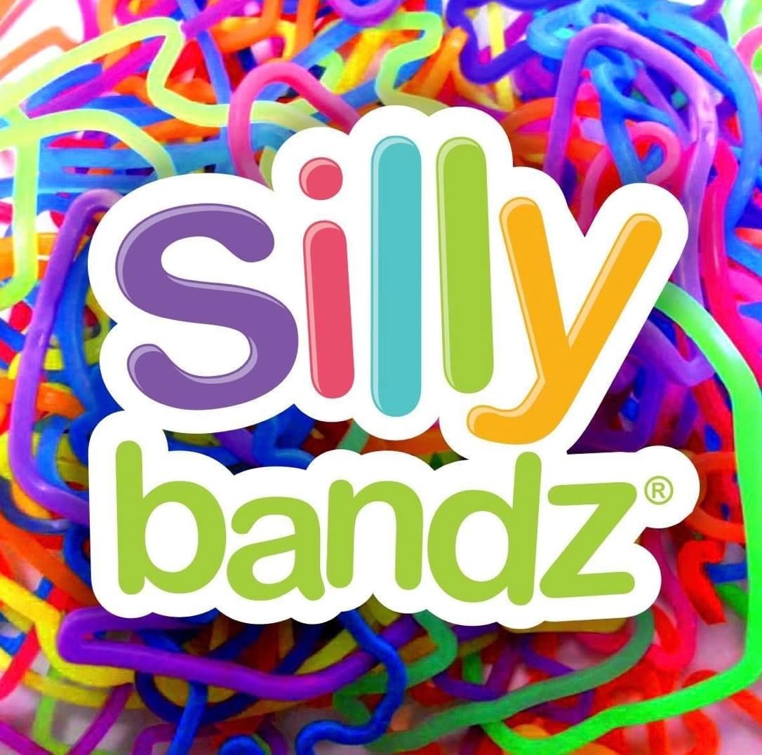 Sillybandz 100 Assorted Shapes Fun and Colorful Party Pack Bracelets