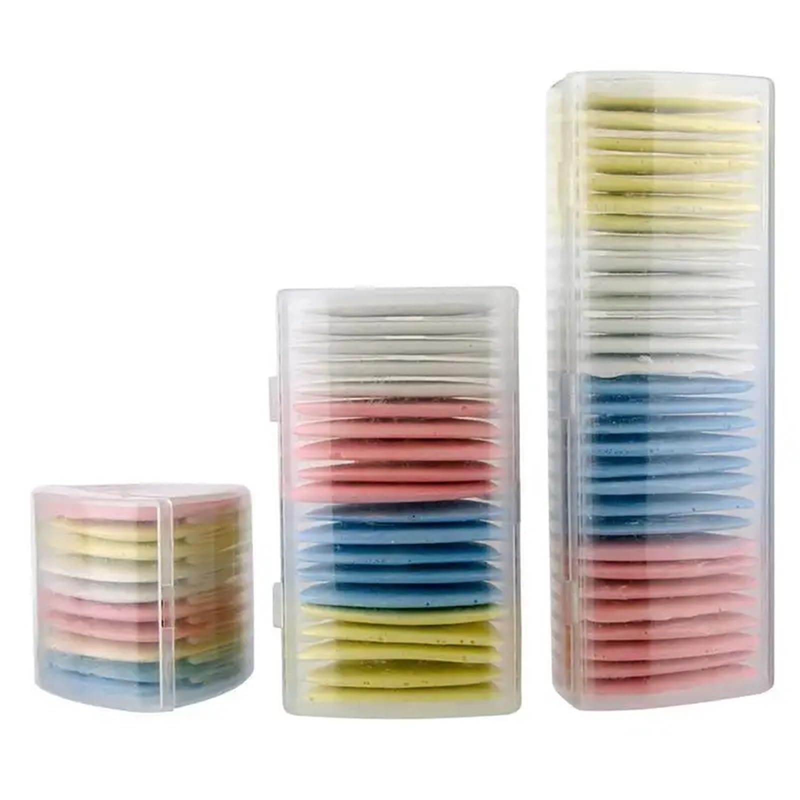 Schneiderkreide, 15 Box, löschbares Stoffmarker-Set: Schneiderkreide zum Nähen, Patchwork-Kleidung und DIY-Handarbeiten (30 Stück)