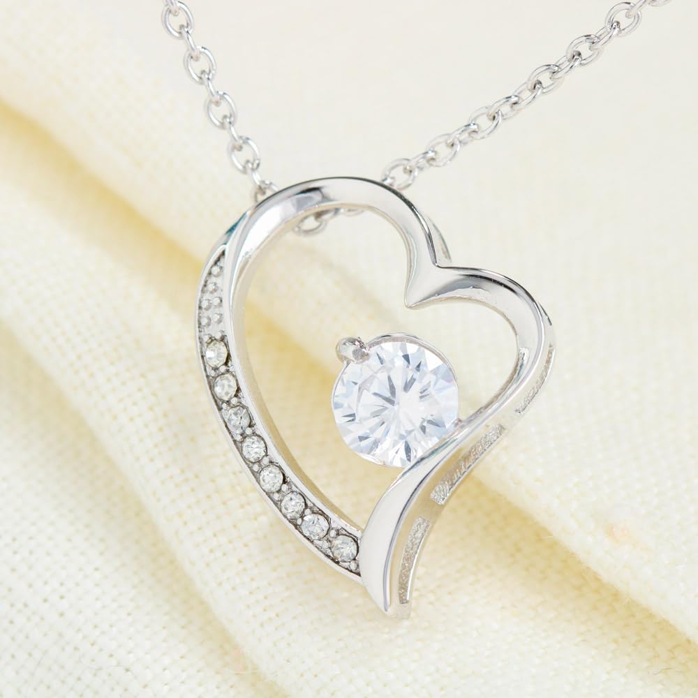 Luna Jewel Idea Regalo Mamma Collana Oro o Argento, con Cofanetto LED e Messaggio, Ciondolo Donna, Gioielli, per lei, Idee Compleanno, Madre, Festa della Mamma