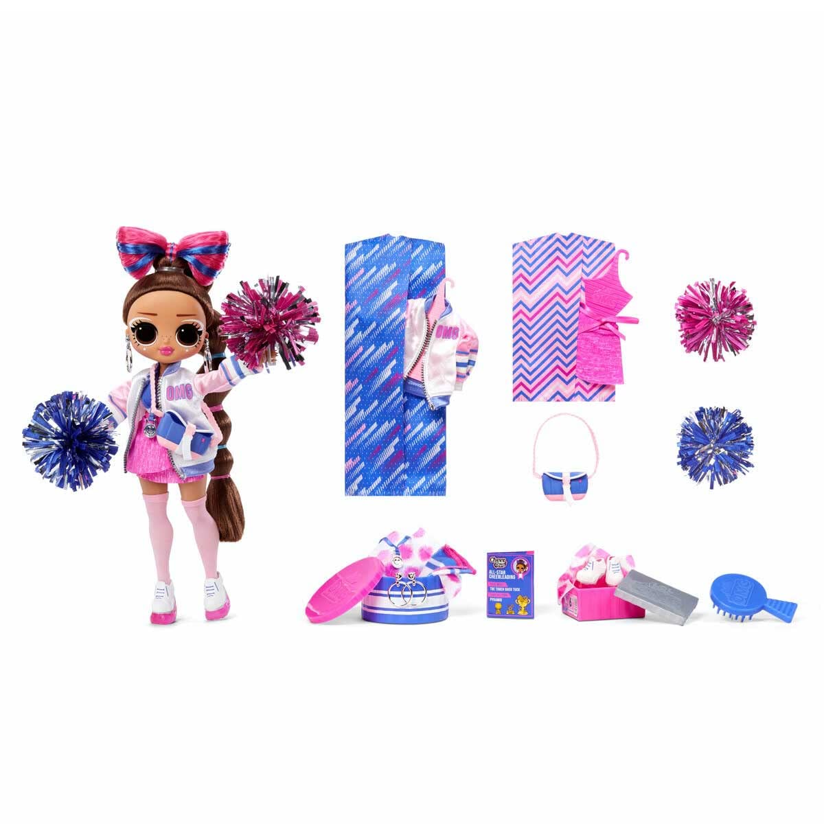 LOL Surprise OMG Sports - Poupée Court Cutie - Tennis - 20 Surprises - 4 Ans Et + - Articulée - Accessoires