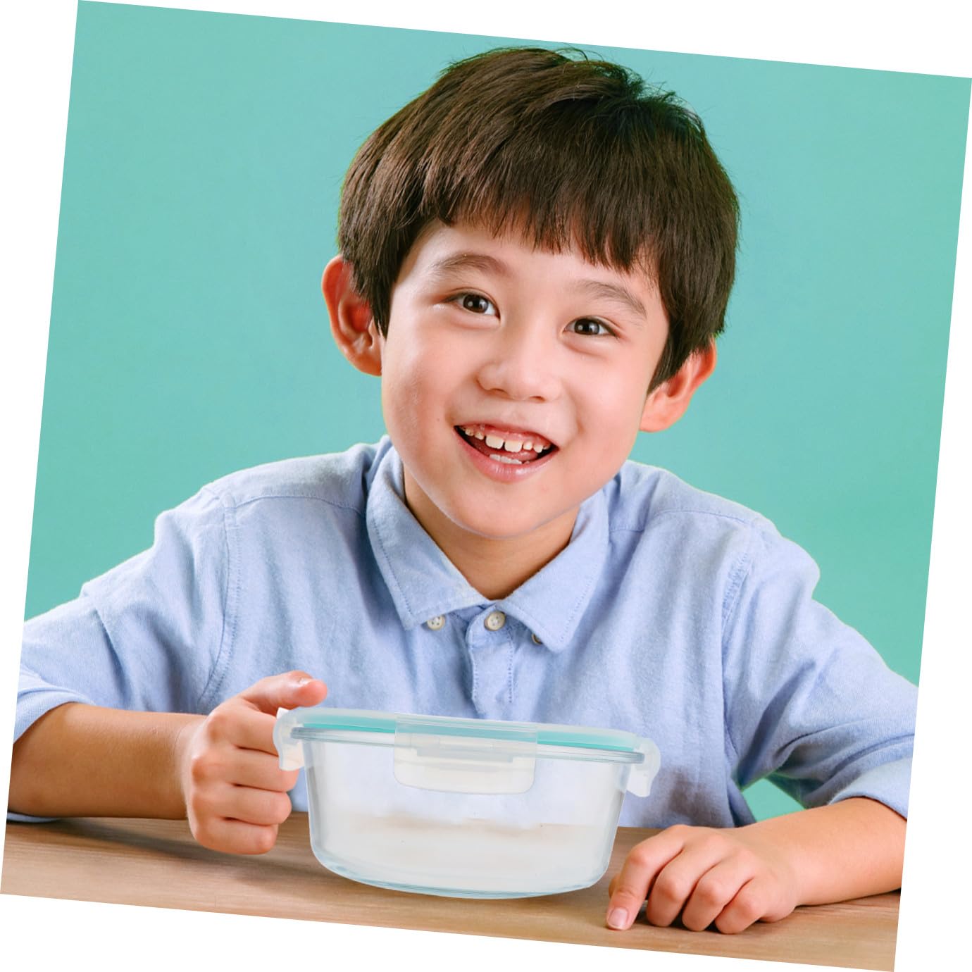 PRETYZOOM 3piezas Caja Bento Dividida Contenedor De Alimentos Fiambrera Hermética Para Oficina y Escuela