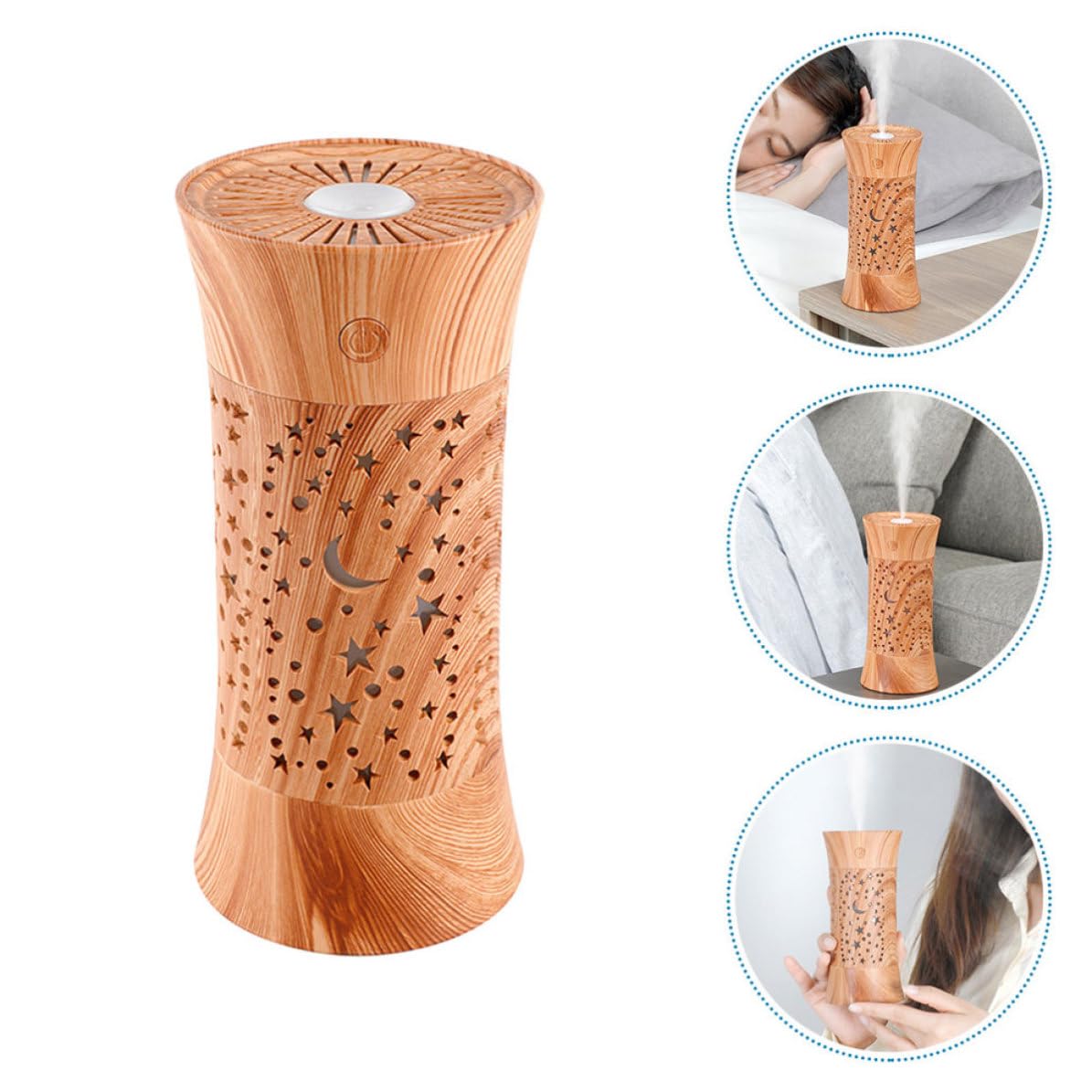 Humidificador de Escritorio 260ml Abs y Pp Micro Niebla