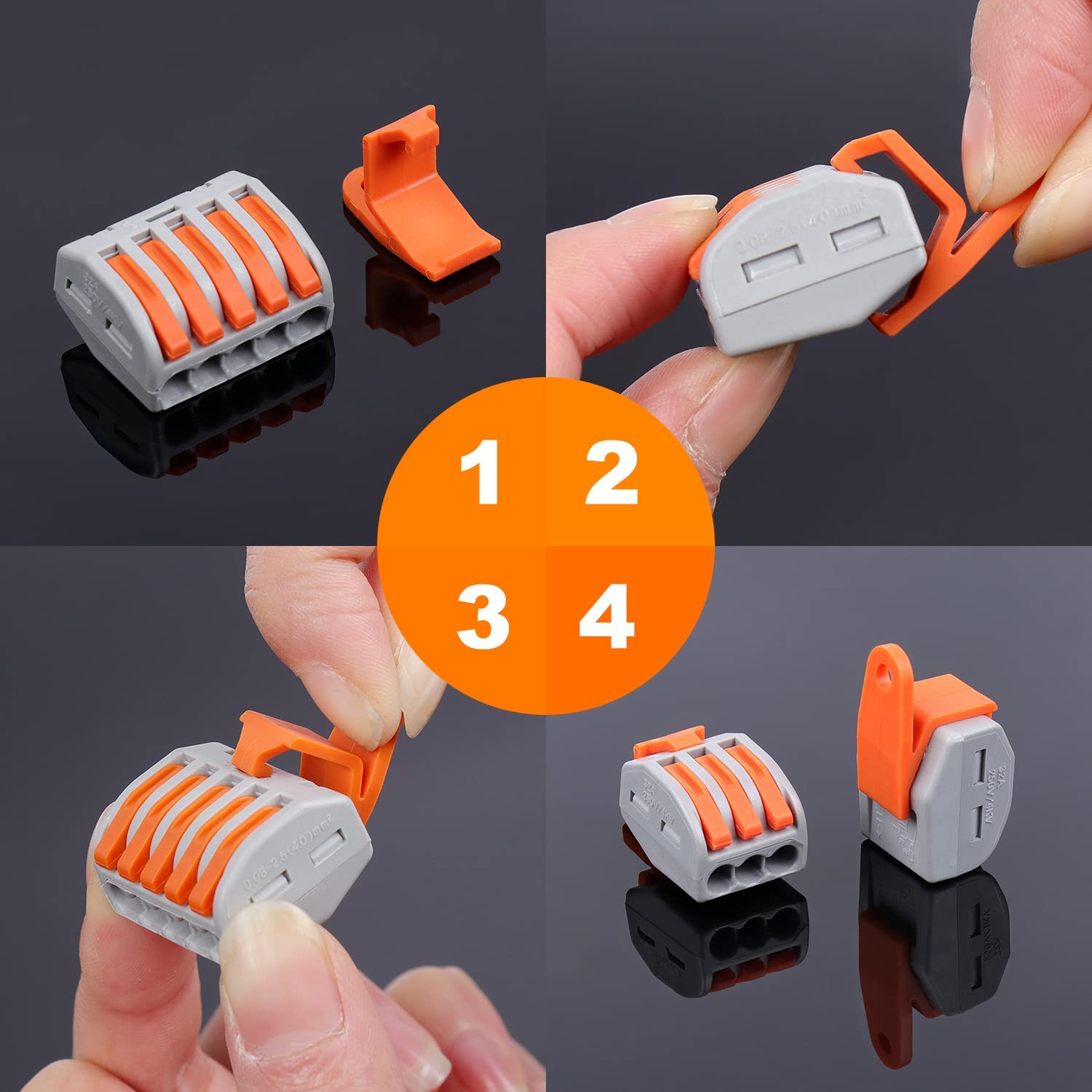 Zhushan Wire Connectors - Quick Splice Kit -6 Zhushan Wire Connectors - Quick Splice Kit -6