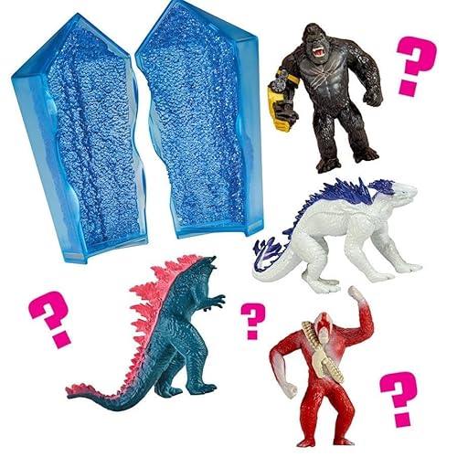Godzilla x Kong 2 Zoll Hohl Earth Kristall mit Überraschung Monster Blind Pack