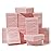 BELA Rose Soap 3.3 OZ Pack of 12, French Triple Milled Bar Soap Rose and Petals with Organic Shea Butter, Hand, Face and Body Wash Bar Made in Australia