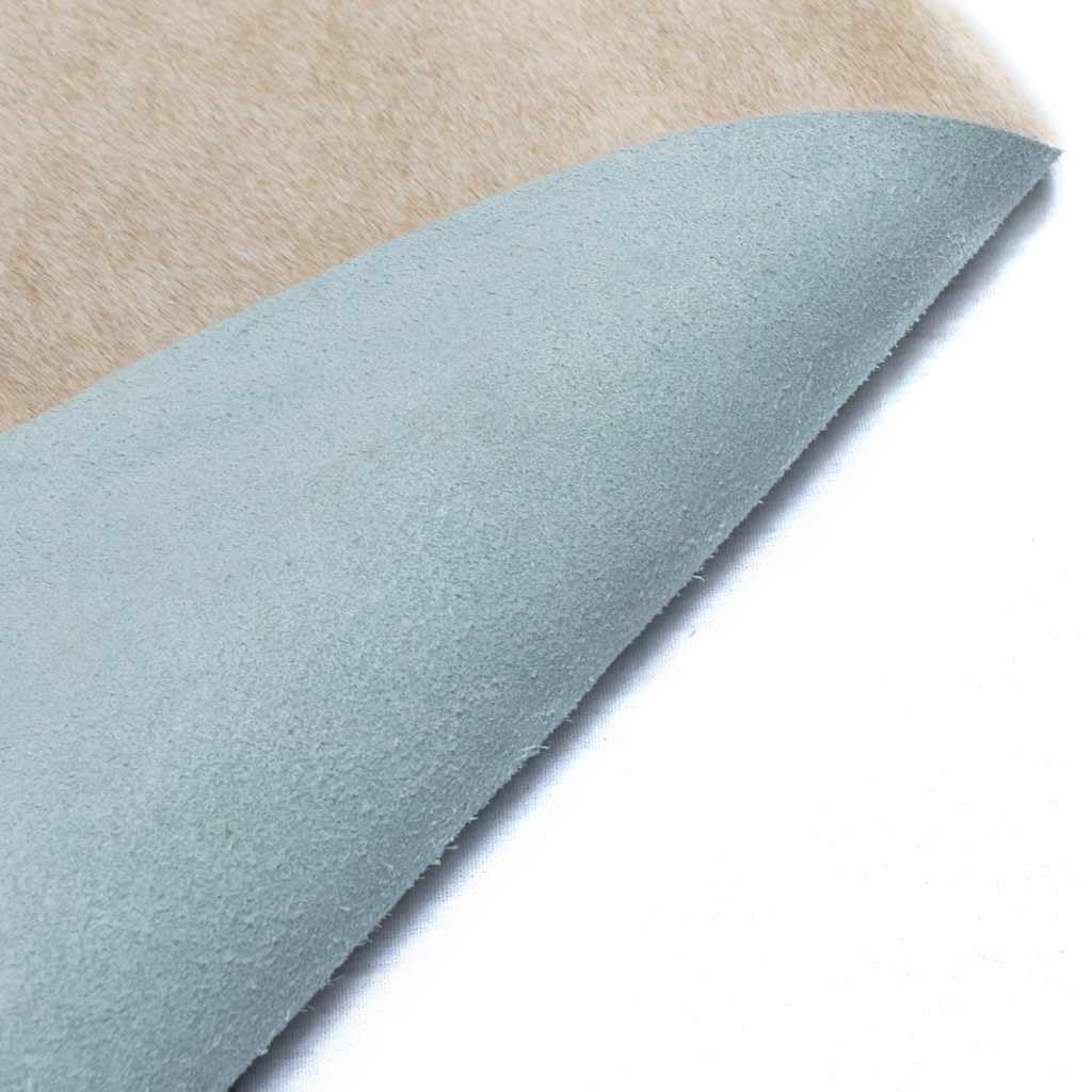 Tapis en Peau de Vache véritable Beige 180x220 cm,Tapis,5kg-376704