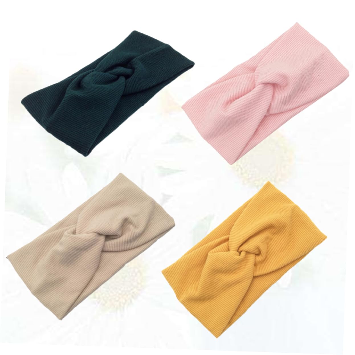 12 Pz Avvolgere La Testa Del Nodo Bohémien Criss Attorcigliata Bandane Per Le Donne Per Il Trucco Impacco Per La Testa Yoga Elastico Copricapo Mancare
