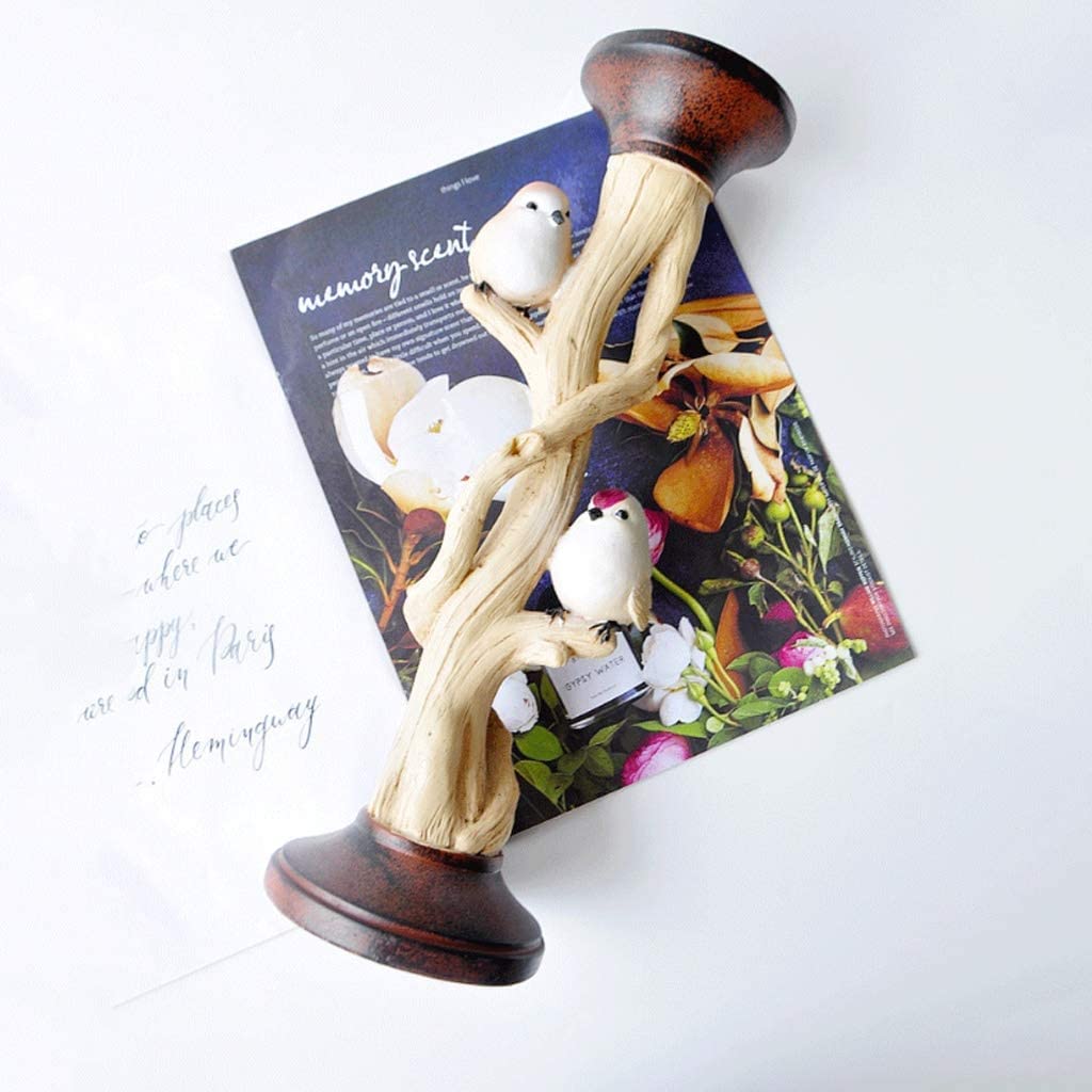 Candeliere in resina portacandele pilastro, romantici candelabri alti, casa desktop tiro puntelli matrimonio regalo di compleanno pranzo
