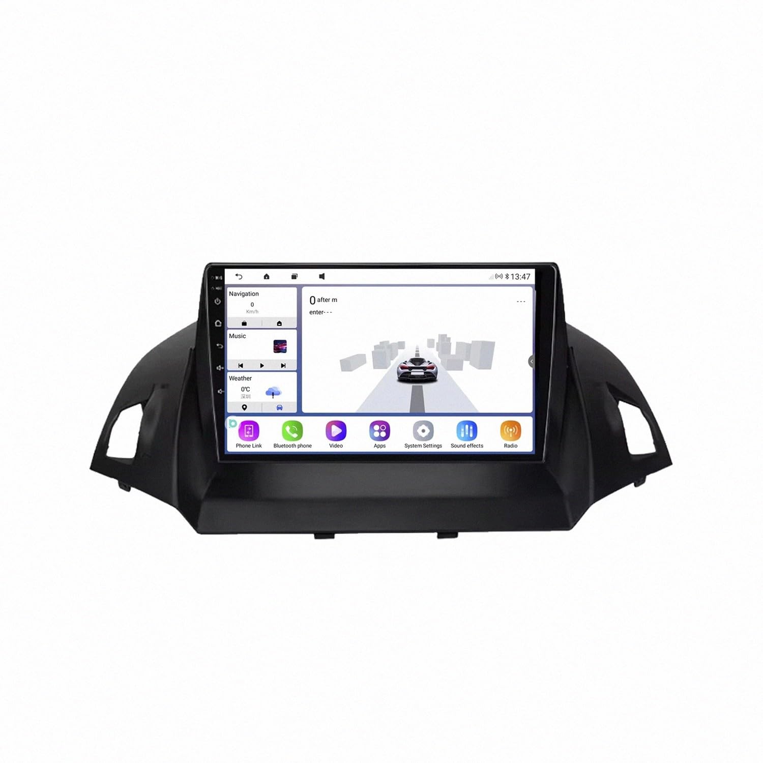 Radio de coche 2 DIN Honda CR-V 2006-2011 con Android Auto y Bluetooth 2G+32G 8