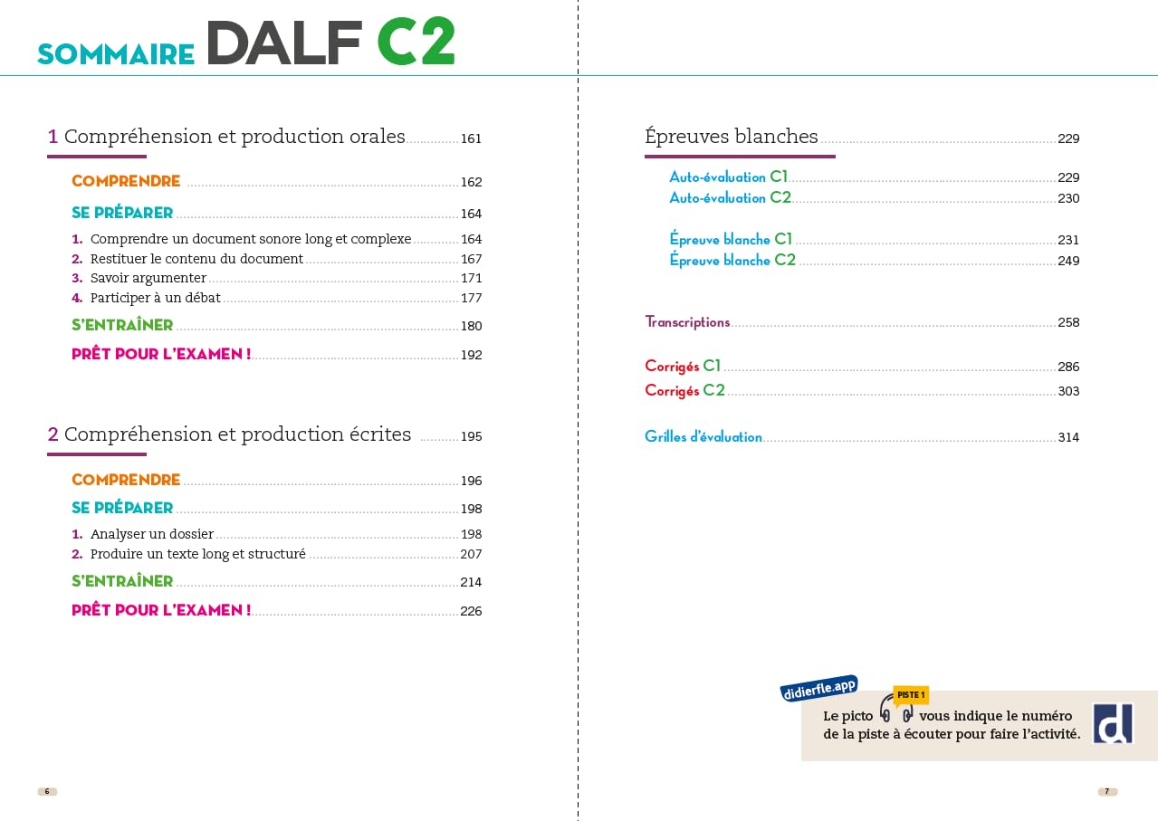 100% reussite le dalf c1 c2 livre ed24: Buch mit Audio-Download