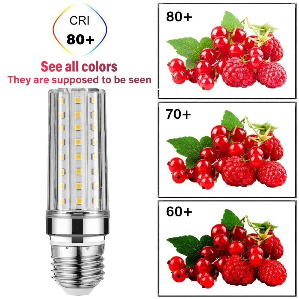 RYTM Lampadine LED, Lampadina a Mais con Base E26/E27, 16 W 1000 LM, 20 W 1300 LM, equivalente a 160/200 Watt, 3000 K 4000 K 6000 K Non dimmerabile CA 85 V ~ 265 V (Confezione da 10)