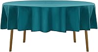 Vista 190 de Rectangle Tablecloth 90x132 inch Washable Polyester Fabric Table Cloth for Wedding Party Dining Banquet Decoration（90x132, Turquoise）