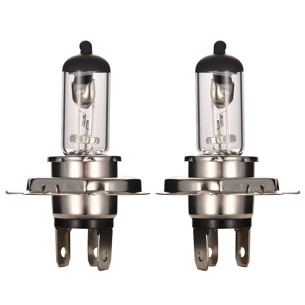 Amazon.com: WOOSTAR 12V 35W Motorcycle Headlight H4 Halogen