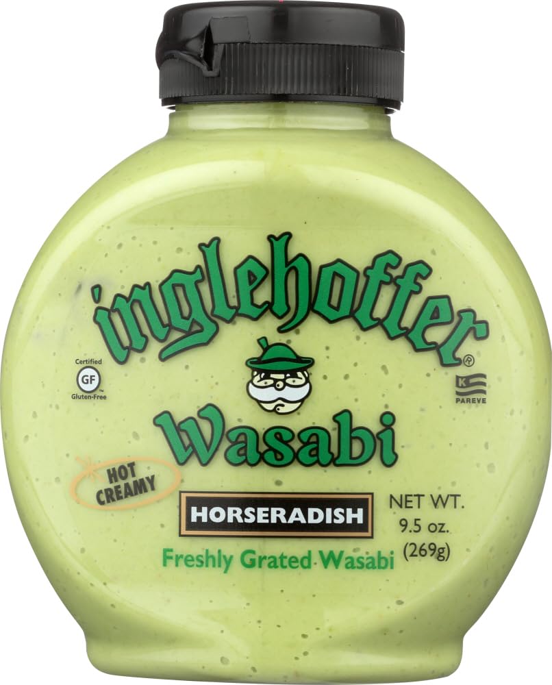 Inglehoffer Wasabi Horseradish 9.5 oz each (1 Item Per Order)