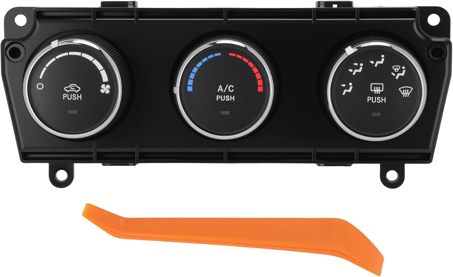 55111168AI A/C Heater Climate Control Module for Jeep Wrangler 2011 2012 2013 HVAC Control Switch Panel Replacement 55111168AA/55111168AB/55111168AH