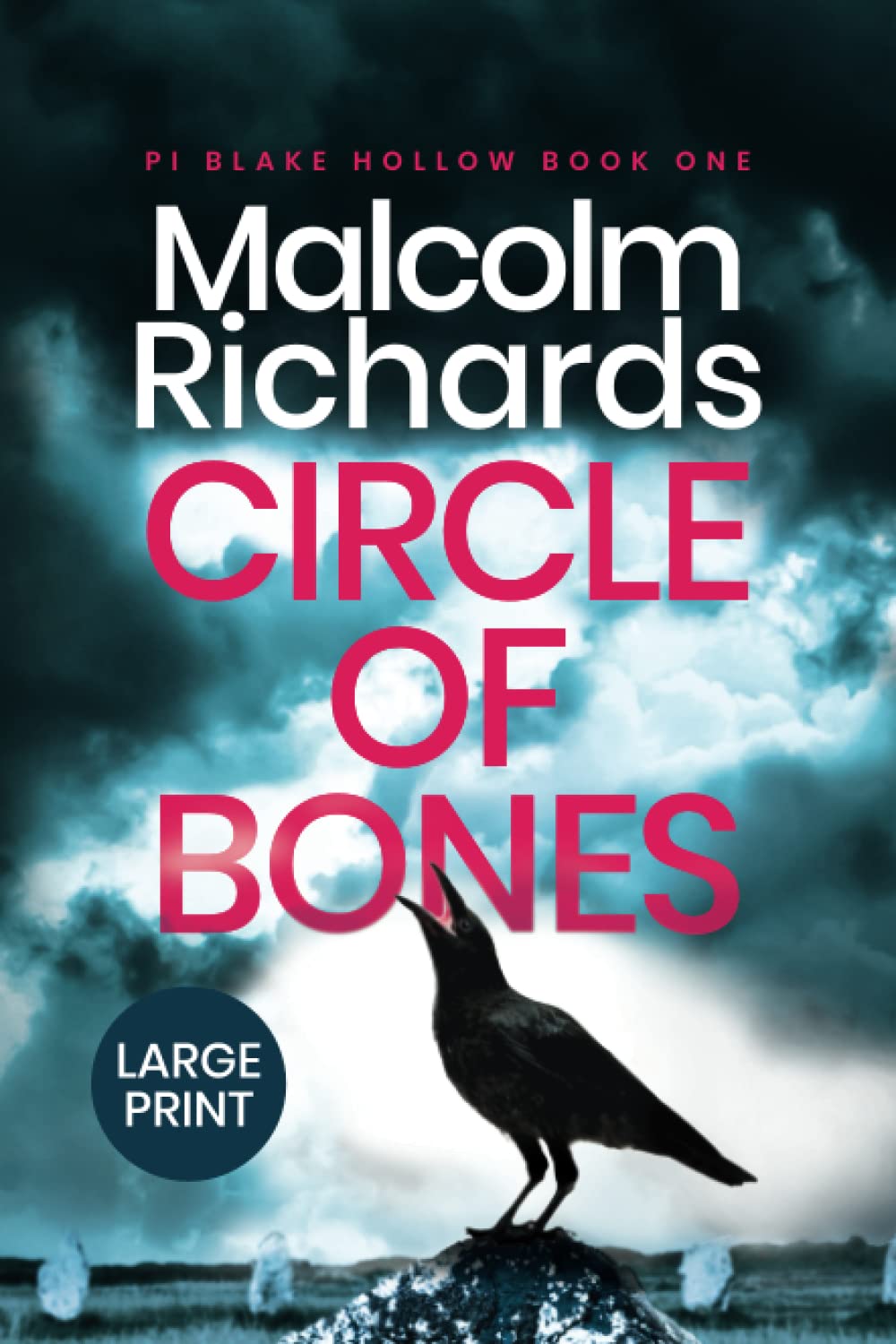 Circle Of Bones: Large Print Edition: 1 (Private Investigator Blake Hollow)