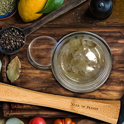 Year of Plenty Huge Fermentation Weights | 0.91" Thick | 7.1oz | Pack of 4 | Fits All Wide Mouth Mason Jars | for Fermenting Sauerkraut, Kimchi and Pickles (4)