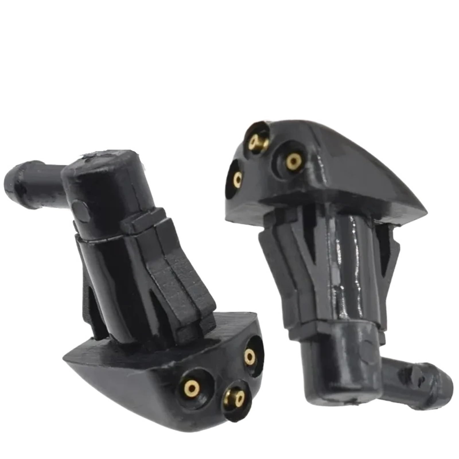 Mobhygct One Color Windscreen Washer Jets Car Windshield Wiper Washer Spray Nozzle For Most Models Auto 3 Holes Nozzles Water Jet