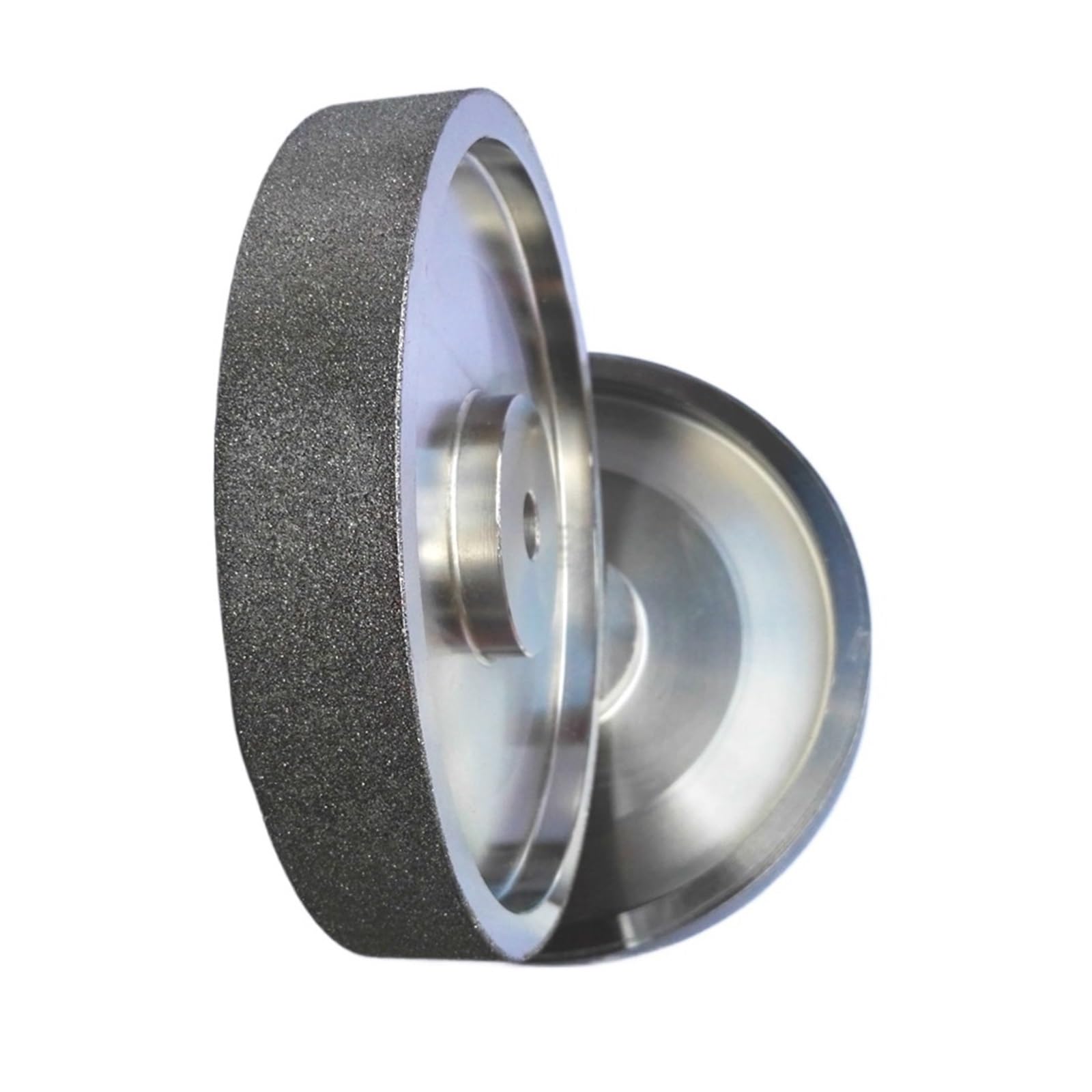 Mola diamantata da 6 pollici 150 mm x 25 x 12,7 mm, grana 80/180/240/600/800/1000, diametro della smerigliatrice a forma piatta for lucidatura di metalli e pietre