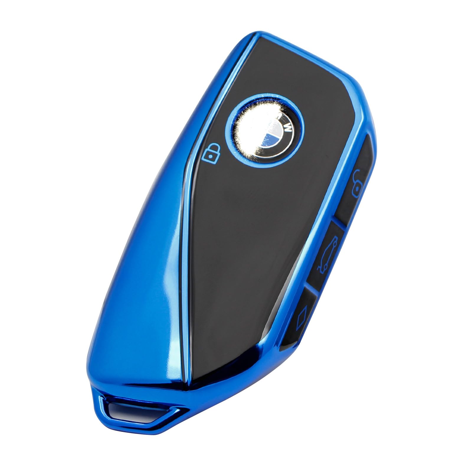 Creativity For BMW X5 Key Fob Cover accessories (Blue Key Case)
