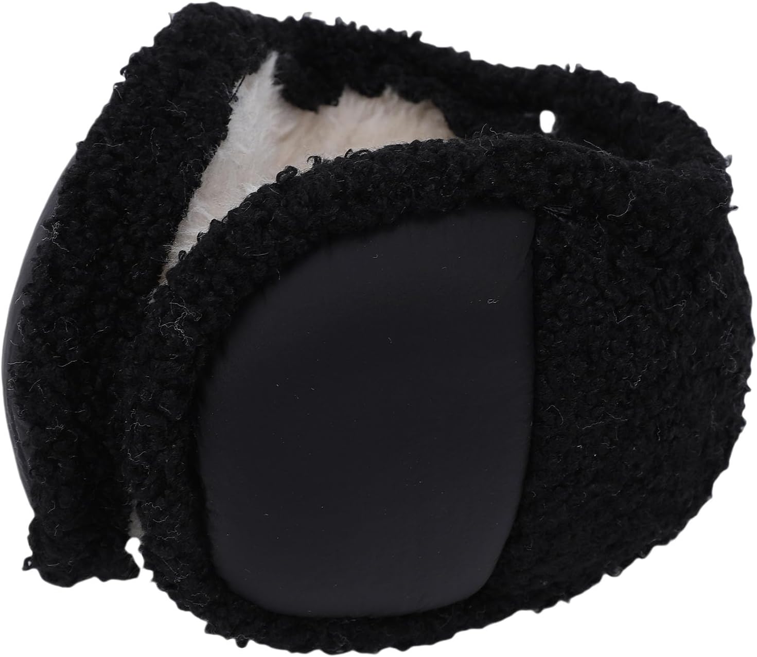 Heated Ear Muff, Rechargeable 3000mAh Battery 3 Heat Levels Auto Shut Off, with Soft Plush Lining and Foldable Design, Earmuffs for Men Women Winter Outdoor Activities