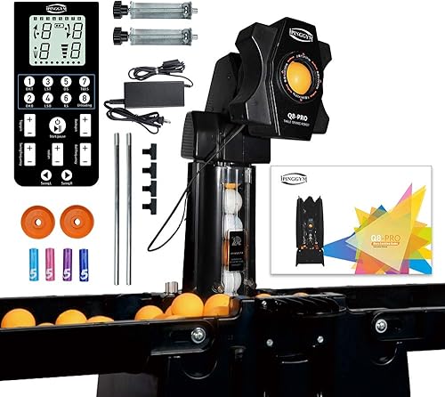 Vista 16 de ZXMOTO Robot de tenis de mesa Máquina automática de robot de ping pong para entrenamiento Robot de tenis de mesa Actualización Ping Pong Robot