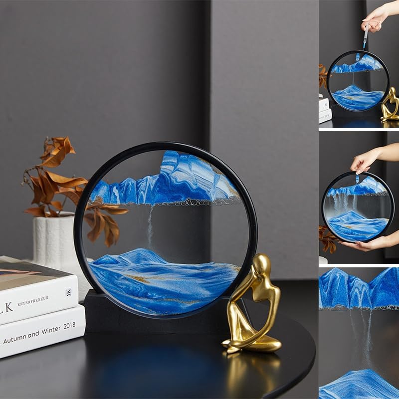 Amazon.co.jp: XIZHI 7インチ 動く砂のアートピクチャー サンドアート