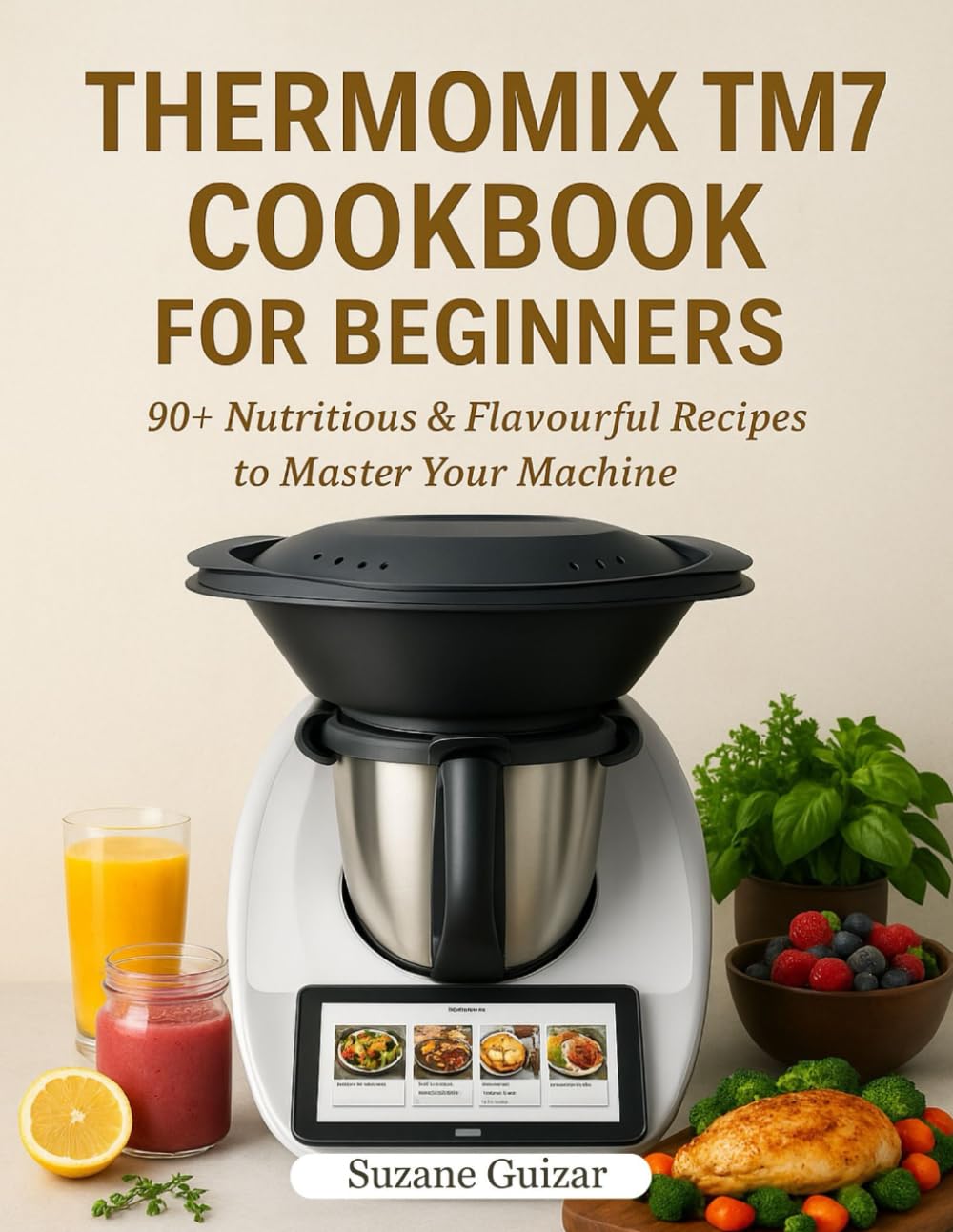 Thermomix TM7 Cookbook for Beginners: 90+ Nutritious & Flavorful Recipes to Master Your Machine