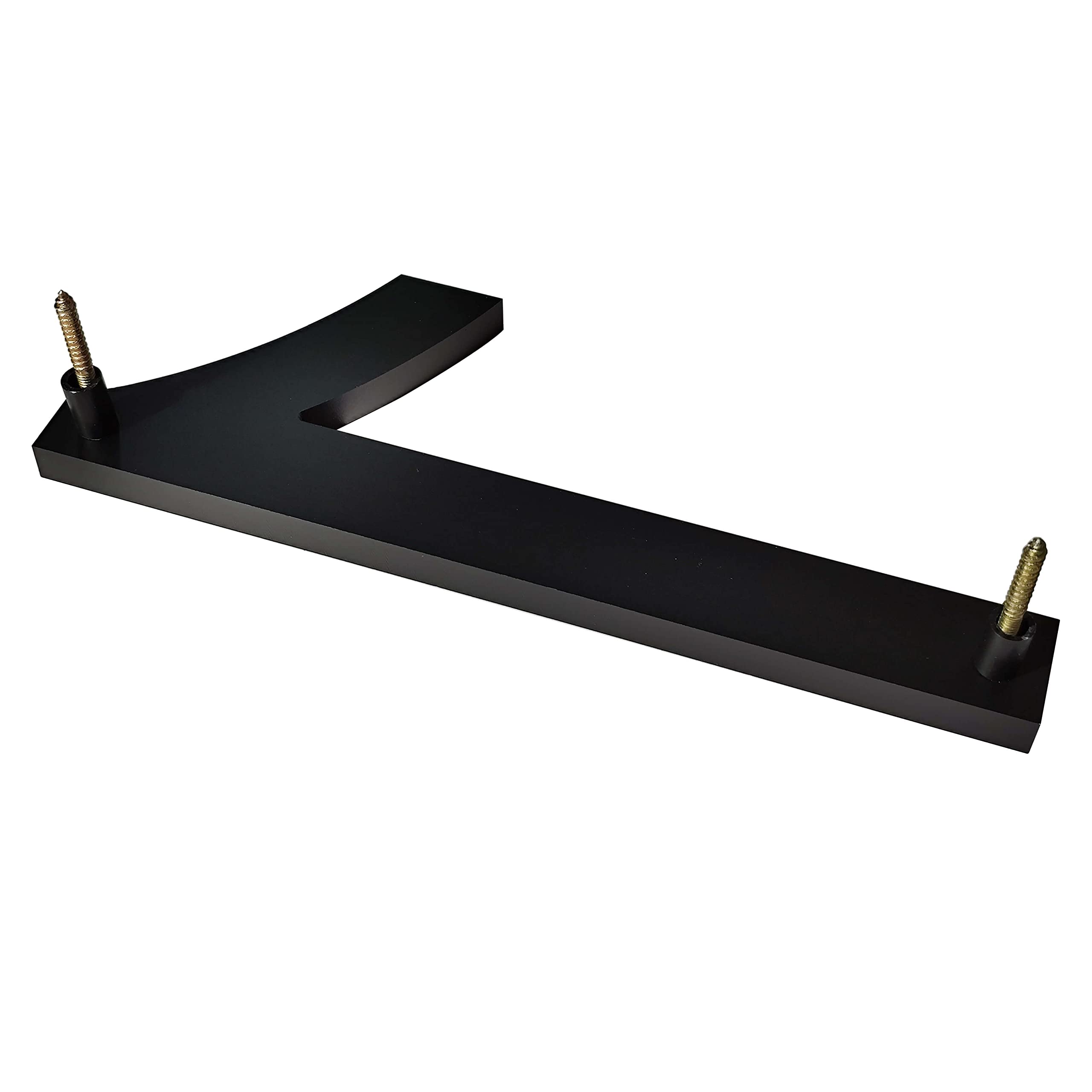 Numero civico esterno- 200mm -grande numero civico esterno galleggiante 3D moderno - resistente alle intemperie e facile da installare - realizzato in acrilico di alta qualità, numero nero(1)