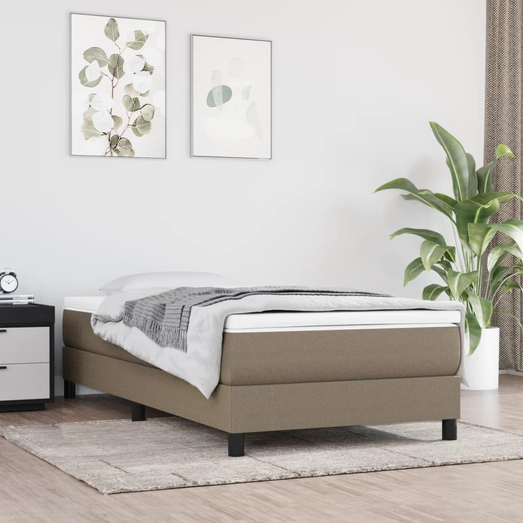 Materasso a molle insacchettate medio, 120 x 190 x 20 cm, tessuto tortora con schiuma fredda traspirante, ergonomico, per chi dorme sulla schiena e sulla pancia, durevole e confortevole